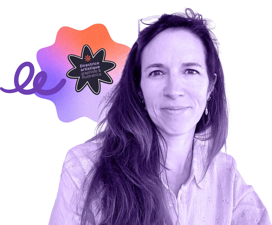 Photo Anouk Moncet, Directrice de création graphique